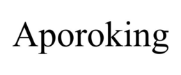 APOROKING trademark