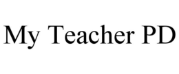 MY TEACHER PD trademark