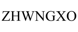 ZHWNGXO trademark