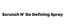 SCRUNCH N' GO DEFINING SPRAY trademark