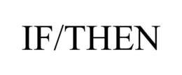 IF/THEN trademark