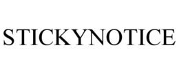 STICKYNOTICE trademark