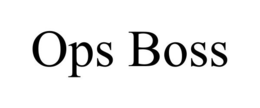 OPS BOSS trademark