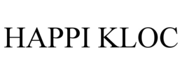 HAPPI KLOC trademark