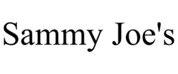 SAMMY JOE'S trademark