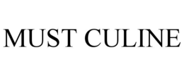 MUST CULINE trademark