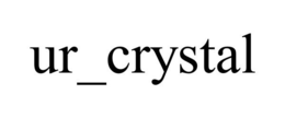 UR_CRYSTAL trademark