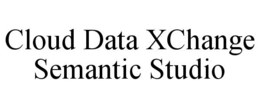 CLOUD DATA XCHANGE SEMANTIC STUDIO trademark