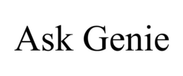 ASK GENIE trademark