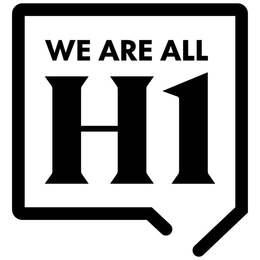 WE ARE ALL H1 trademark