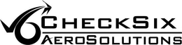 6 CHECKSIX AEROSOLUTIONS trademark