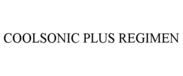COOLSONIC PLUS REGIMEN trademark