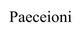 PAECEIONI trademark