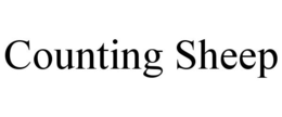 COUNTING SHEEP trademark