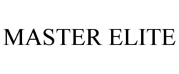 MASTER ELITE trademark