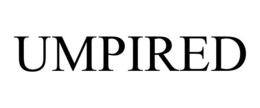 UMPIRED trademark