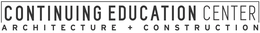 CONTINUING EDUCATION CENTER ARCHITECTURE + CONSTRUCTION trademark