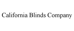 CALIFORNIA BLINDS COMPANY trademark