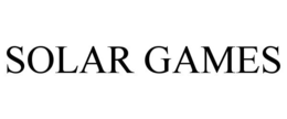 SOLAR GAMES trademark