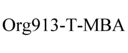 ORG913-T-MBA trademark