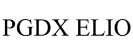 PGDX ELIO trademark