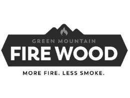 GREEN MOUNTAIN FIRE WOOD MORE FIRE. LESS SMOKE. trademark