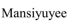 MANSIYUYEE trademark