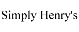 SIMPLY HENRY'S trademark
