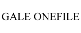 GALE ONEFILE trademark