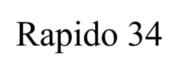 RAPIDO 34 trademark