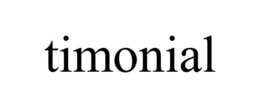 TIMONIAL trademark