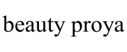 BEAUTY PROYA trademark