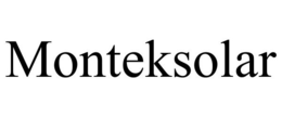 MONTEKSOLAR trademark
