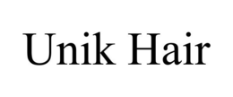 UNIK HAIR trademark
