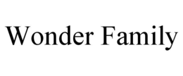 WONDER FAMILY trademark