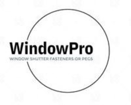 WINDOWPRO WINDOW SHUTTER FASTENERS OR PEGS trademark