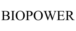 BIOPOWER trademark