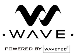 W WAVE POWERED BY WAVETEC P trademark