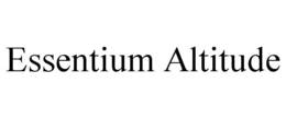 ESSENTIUM ALTITUDE trademark