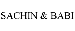 SACHIN & BABI trademark