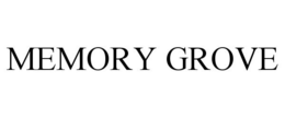 MEMORY GROVE trademark