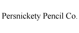 PERSNICKETY PENCIL CO. trademark
