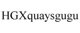 HGXQUAYSGUGU trademark