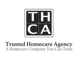 T H C A TRUSTED HOMECARE AGENCY A HOMECARE COMPANY YOU CAN TRUST trademark