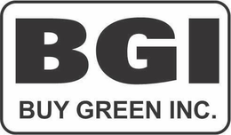 BGI BUY GREEN INC. trademark