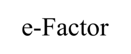 E-FACTOR trademark