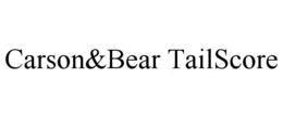 CARSON&BEAR TAILSCORE trademark