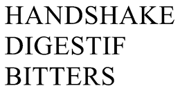 HANDSHAKE  DIGESTIF BITTERS trademark