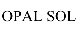 OPAL SOL trademark