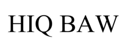 HIQ BAW trademark